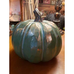 Large Green shimmer Finish Pumpkin